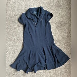 Polo by Ralph Lauren Navy Dress M (8-10)